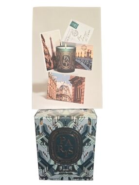 DIPTYQUE Paris City Candle Limited Edition 190g 6.5oz + Postcard